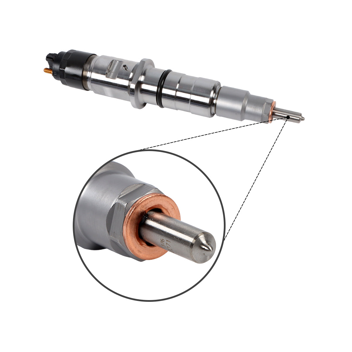 Fuel Injector 6746-11-3100 0445120305 Compatible with Komatsu PC300-10 PC350-10 6D114E5