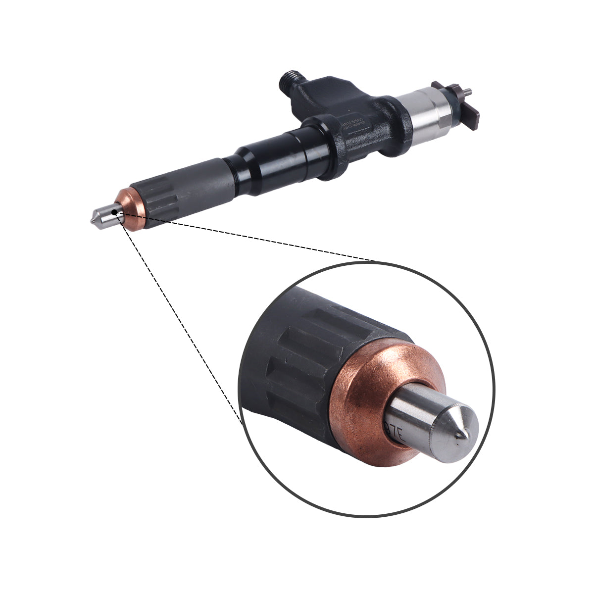 Fuel Injector 8-98167556-1 095000-8981 Compatible with Isuzu 6WG1 Engine