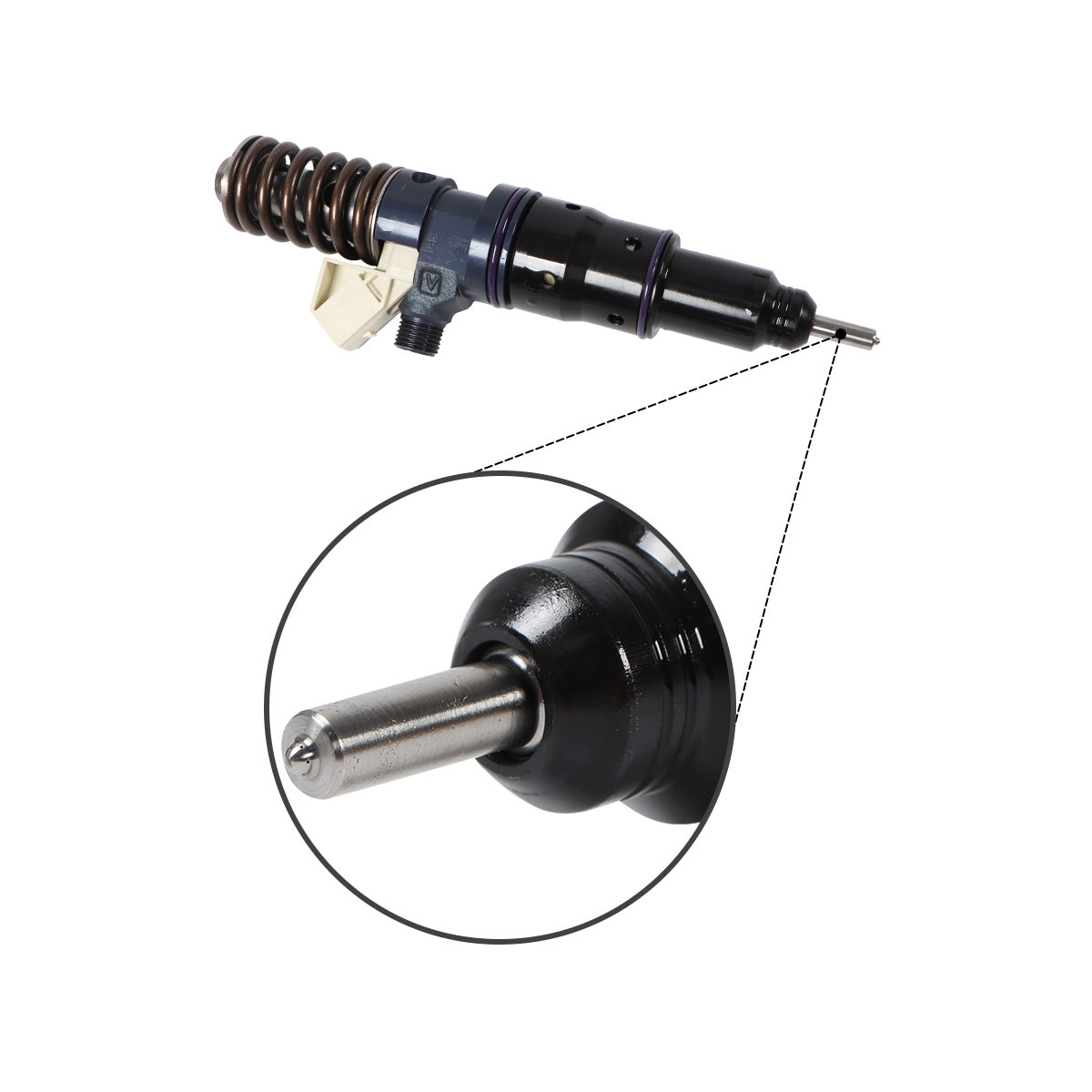 Fuel Injector 85153229 Compatible with Volvo D13 D13K Mack MP8 Engine