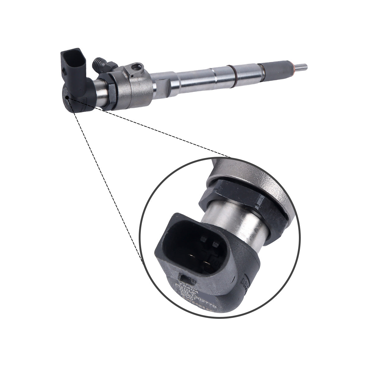 Fuel Injector A2C59513554 5WS40539 Compatible with VOLKSWAGEN-03L 130 diesel engine