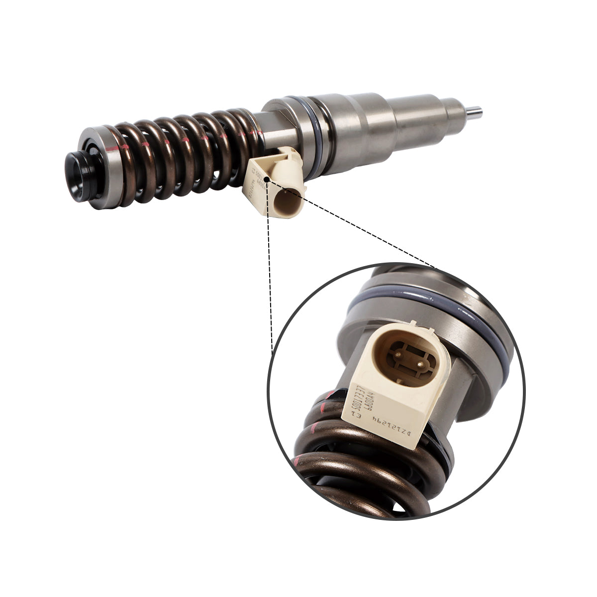 Fuel Injector DZ121294 RE533608 Compatible with John Deere RE533608 9330 9410R 9430 9510