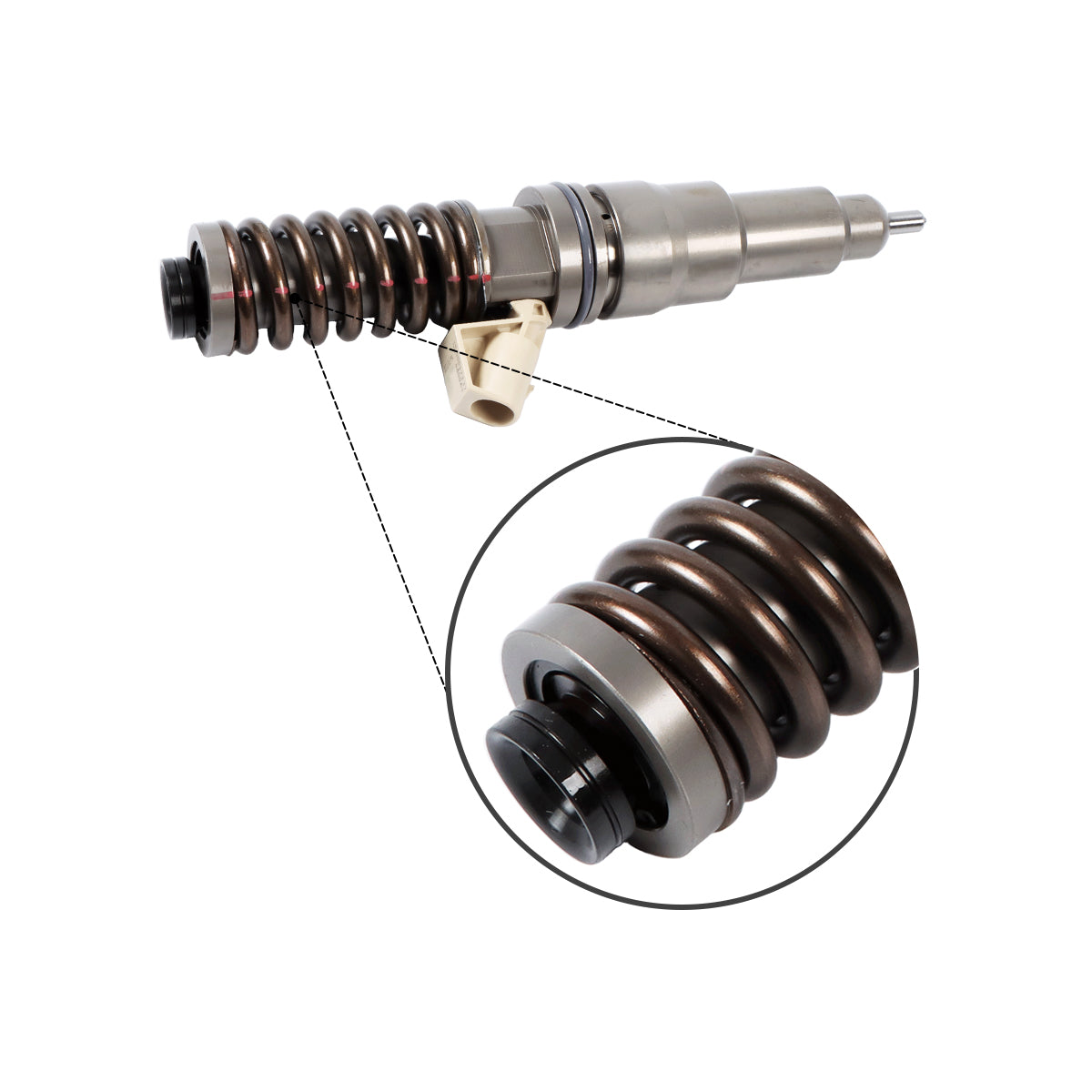 Fuel Injector DZ121294 RE533608 Compatible with John Deere RE533608 9330 9410R 9430 9510