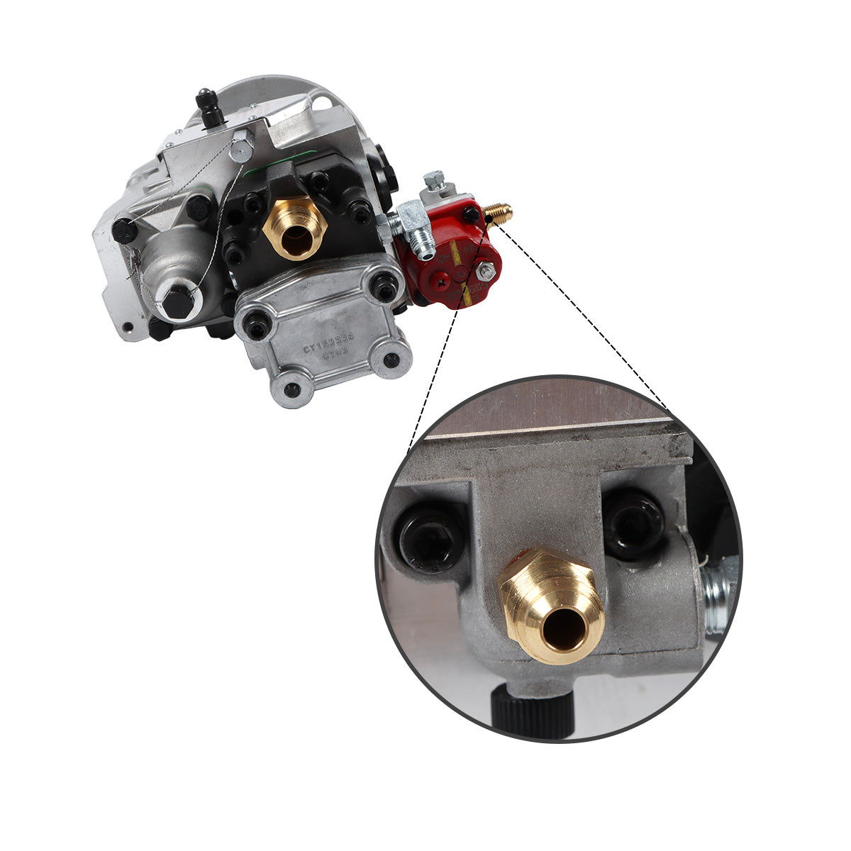 3052770 fuel injector pump for Cummins NTA855 Engine - image 2