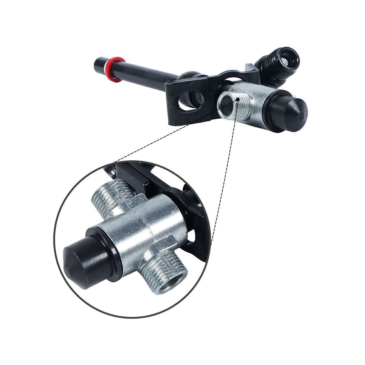 Fuel Injector RE531436 Compatible with John Deere 6020 6120 6220 6320 6420 6520 6620 6120L Tractor