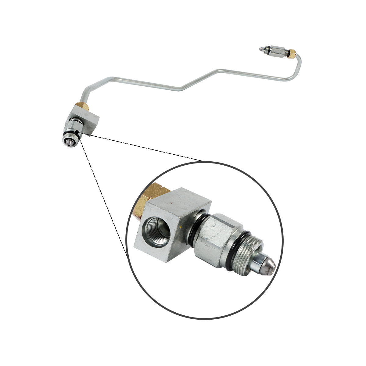 Fuel Injector Supply Tube 2896819 Compatible with Cummins Engine QSK19