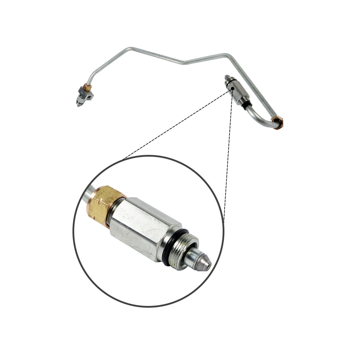 Fuel Injector Supply Tube 2896819 Compatible with Cummins Engine QSK19