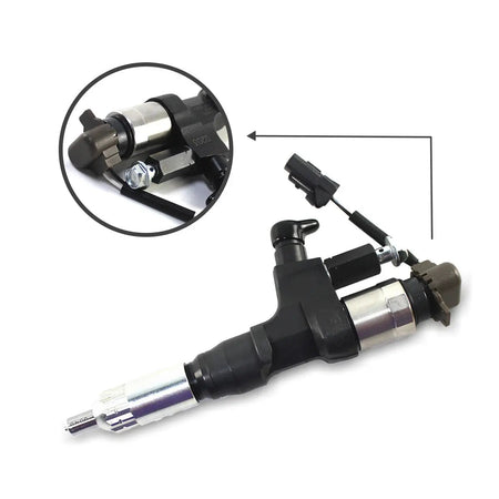 23670E0400 295050-0230 Fuel Injector Compatible with Hino J08E Engine Kobelco SK330-8