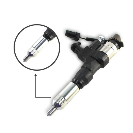 23670E0400 295050-0230 Fuel Injector Compatible with Hino J08E Engine Kobelco SK330-8