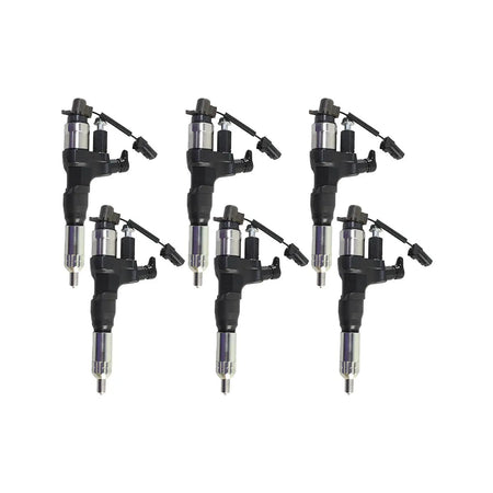 23670E0400 295050-0230 Fuel Injector Compatible with Hino J08E Engine Kobelco SK330-8