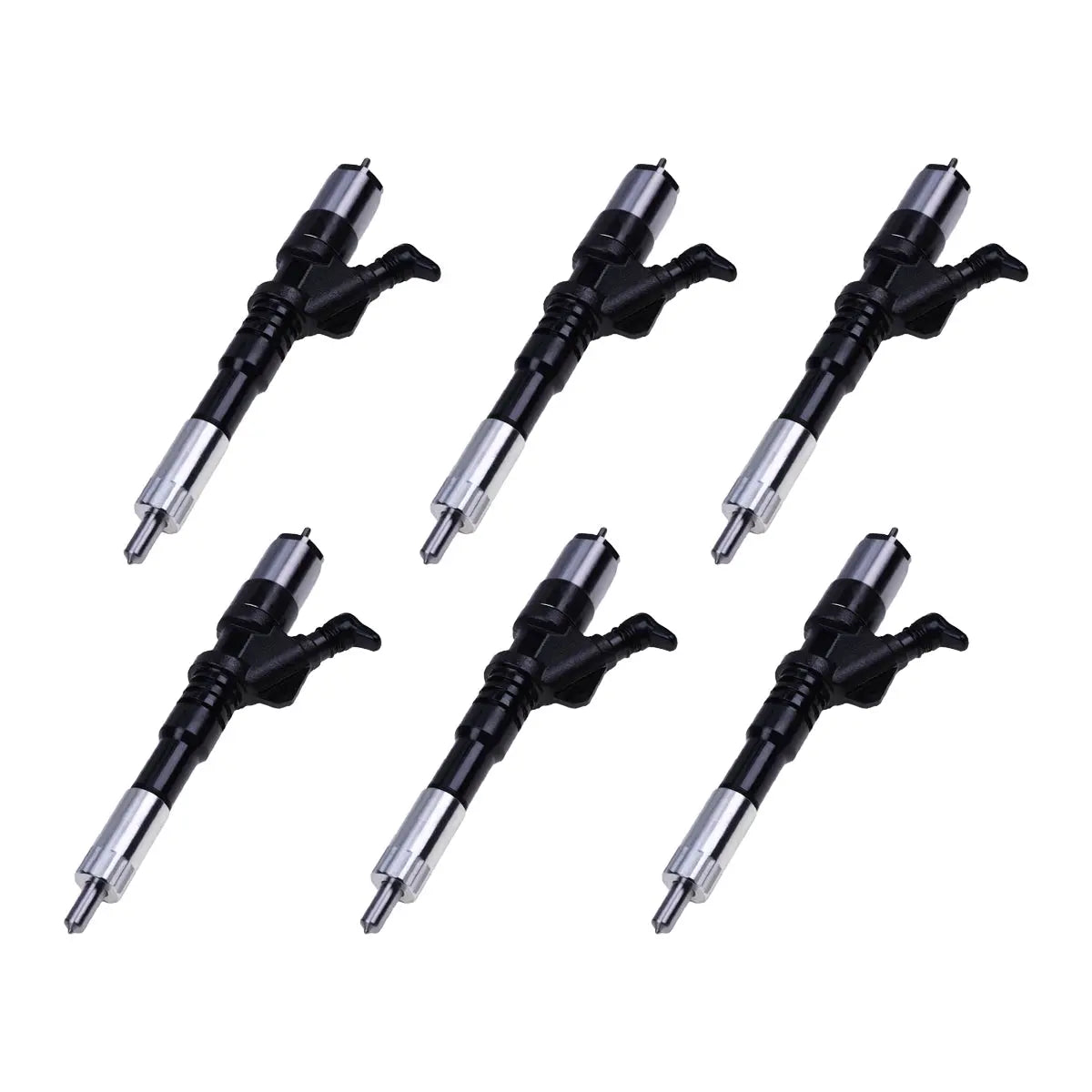 Fuel Injector 095000-0800 095000-0801 Compatible with Komatsu Engine SA6D125E 6D125 Excavator PC400-7
