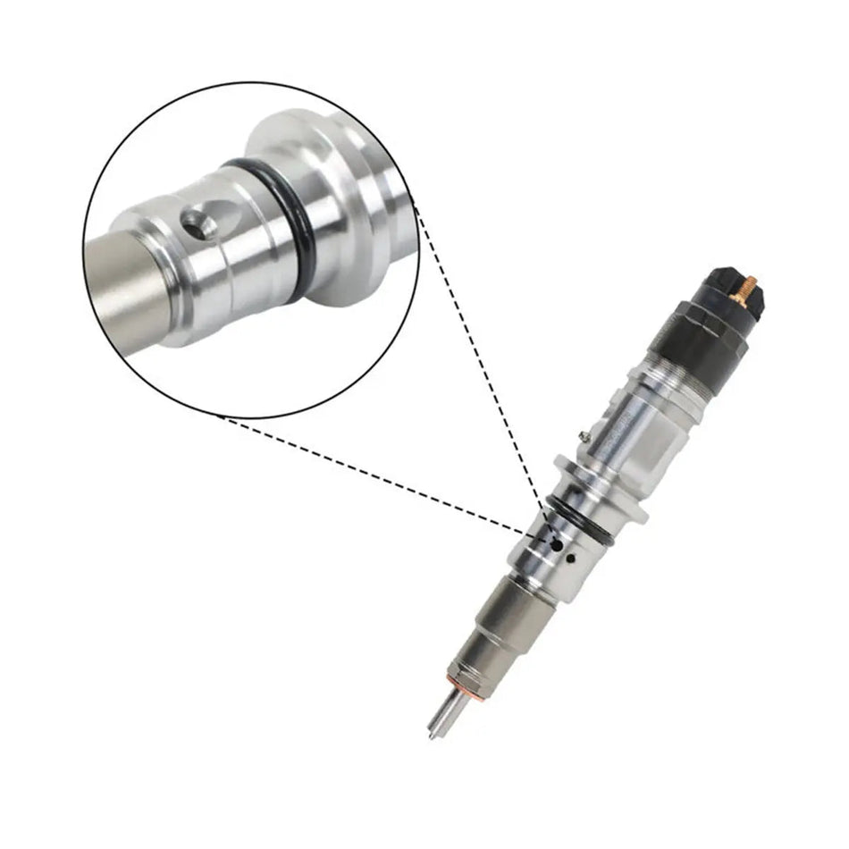 Fuel Injector 4994541 0445120199 Compatible with Cummins ISLE QSL8.9 QSL9 Engine Bosch