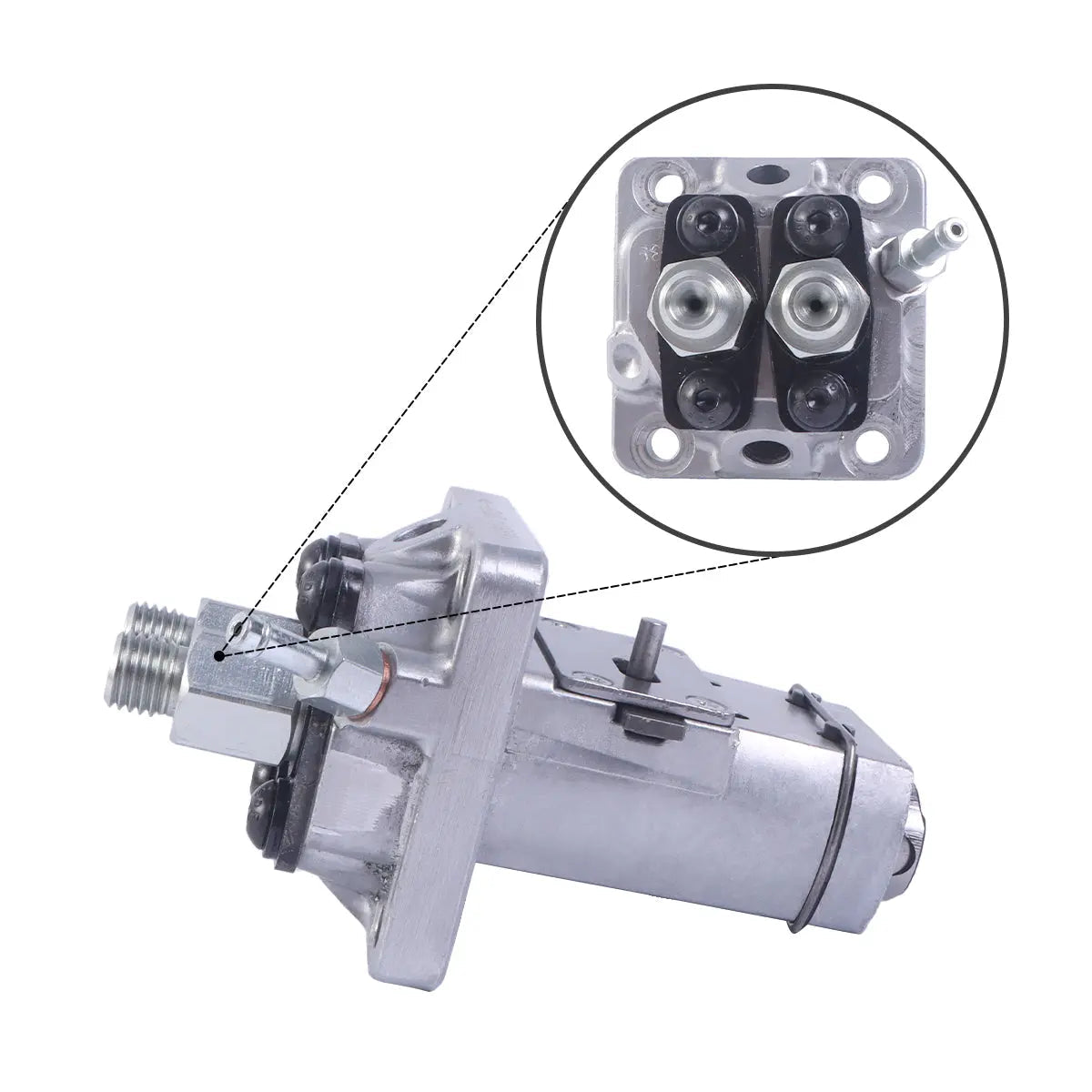 16851-51011 fuel pump for Kubota Excavator KH-21H KH-007H Tractor G-5500S G3200 G4200 G4200H - image 2