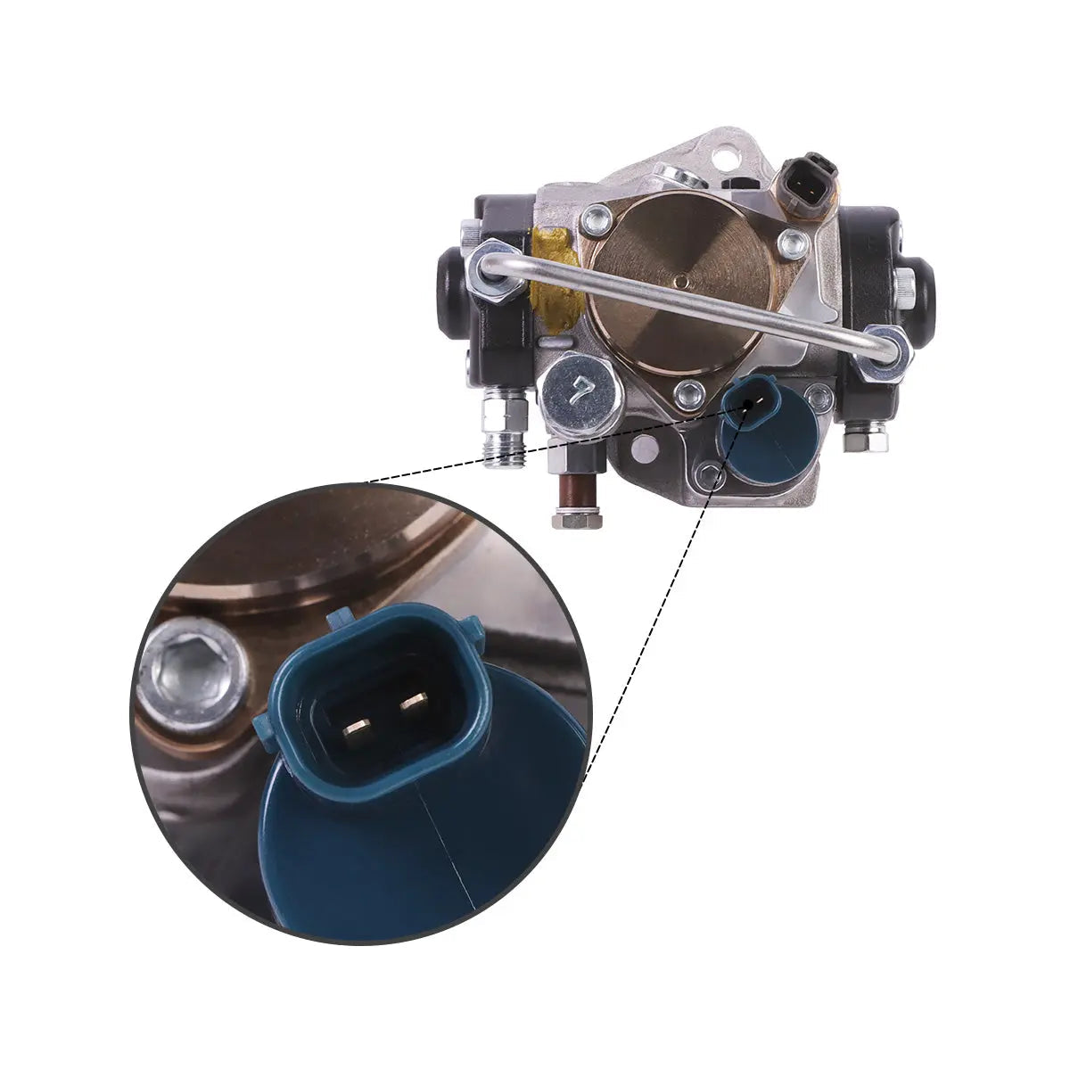 fuel pump 436-1091 for Caterpillar Engine C3.3B and Kubota V3307-CR-TE4 Engine - image 3