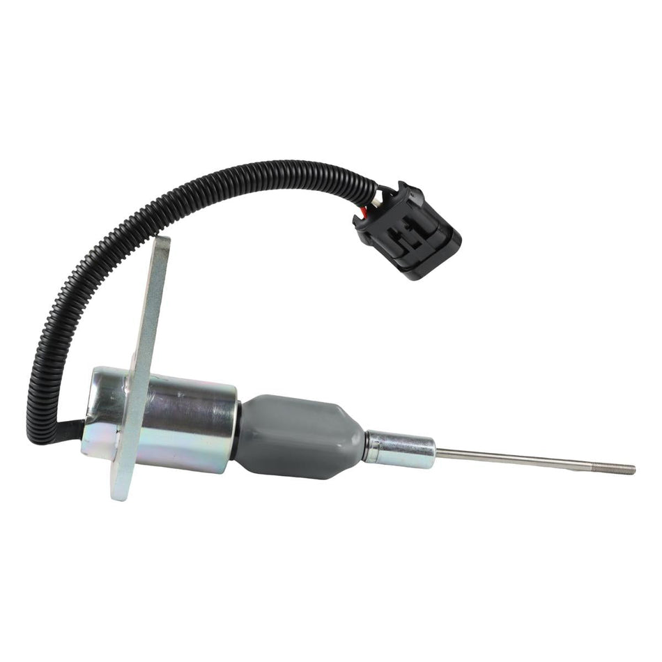 Fuel Stop Shut-off Solenoid Valve 1823723C91 24V for Woodward Navistar Excavator