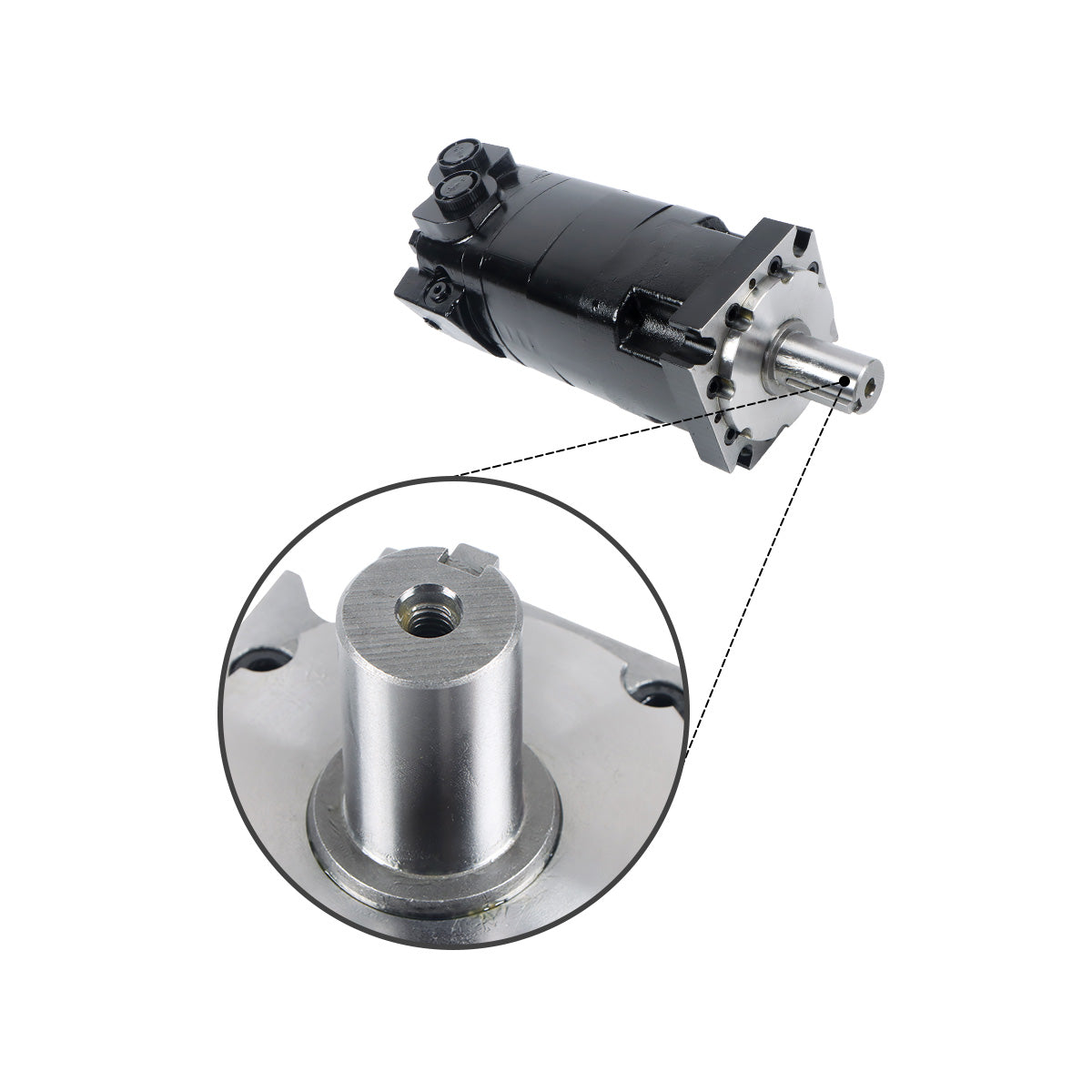 Topsealkit 109-1215-006 hydraulic motor, for Eaton Char-Lynn 4000 Series - image 2