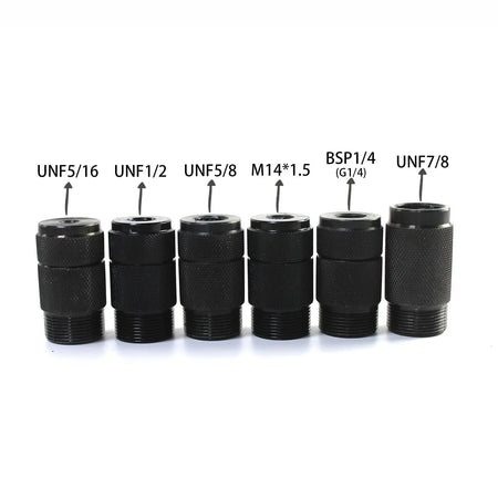 3-Gauge Hydraulic Nitrogen Accumulator Charging and Pressure Test Kit with 7 Cou - image 3