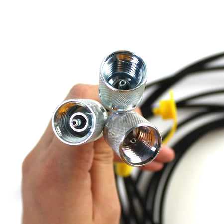 3-Gauge Digital Hydraulic Pressure Gauge Kit 16 MPa x1 and 70 MPa x2 for Excavat - image 4