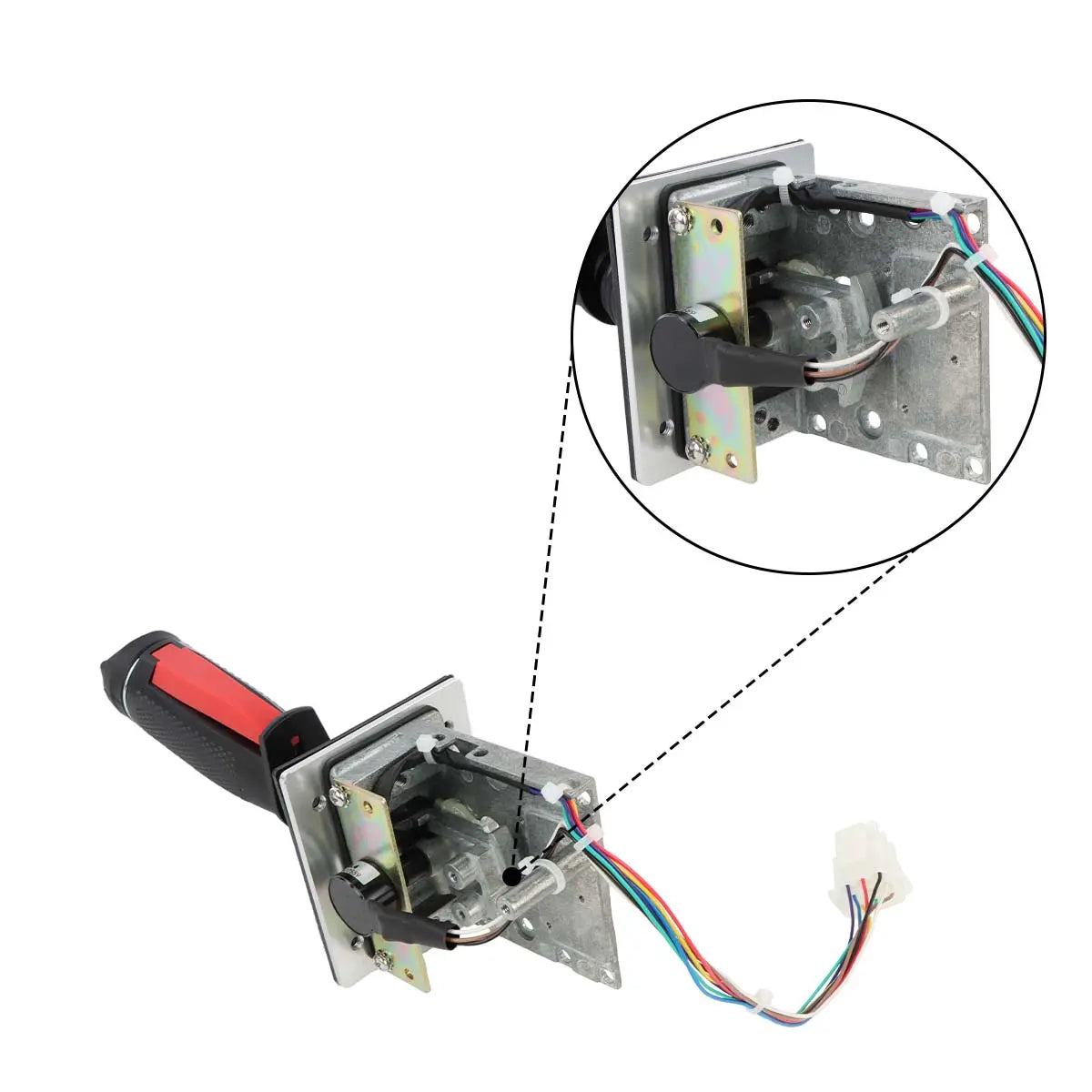 joystick controller 1600308 for JLG Scissor Lift 260MRT 330CRT 400CRT 3369LE M3369 - image 3