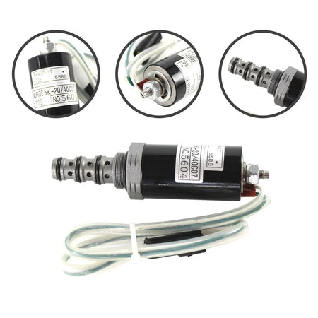 solenoid valve KDRDE5KR-20 for Kobelco SK60-3 SK200-2 Excavator - image 3