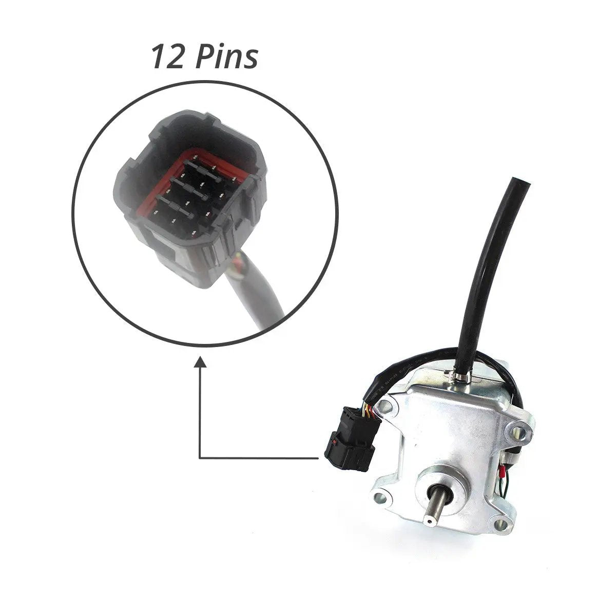 throttle motor KHR1346 for Sumitomo Excavator SH100-A1 SH100-A2 - image 2