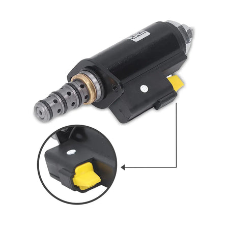 solenoid valve KWE5K-31 for Caterpillar E320B E322B E322C Excavator - image 2