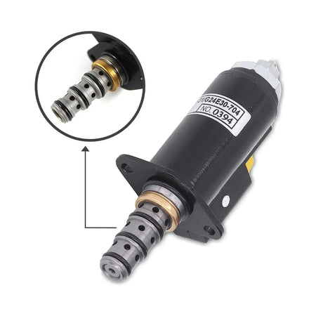 solenoid valve KWE5K-31 for Caterpillar E320B E322B E322C Excavator - image 3