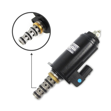 KWE5K-31 hydraulic pump solenoid valve for Kobelco SK230-6E SK210-6E Excavator - image 4