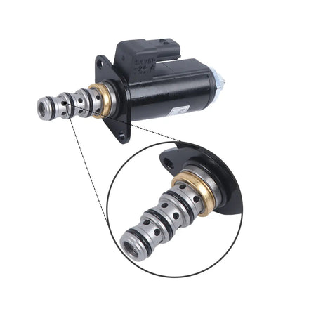 solenoid valve G24YB50 for Kobelco SK-8 SK210-8 SK200-8 Excavator - image 3