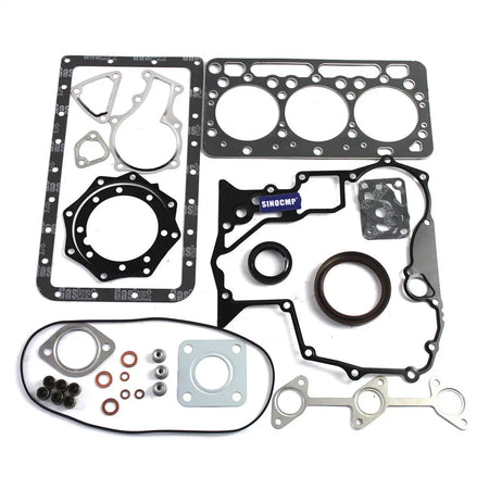 Overhaul Gasket Kit for Kubota Engine D902 Excavator KX41-3 Tractor BX25 Utility Vehicle RTV900