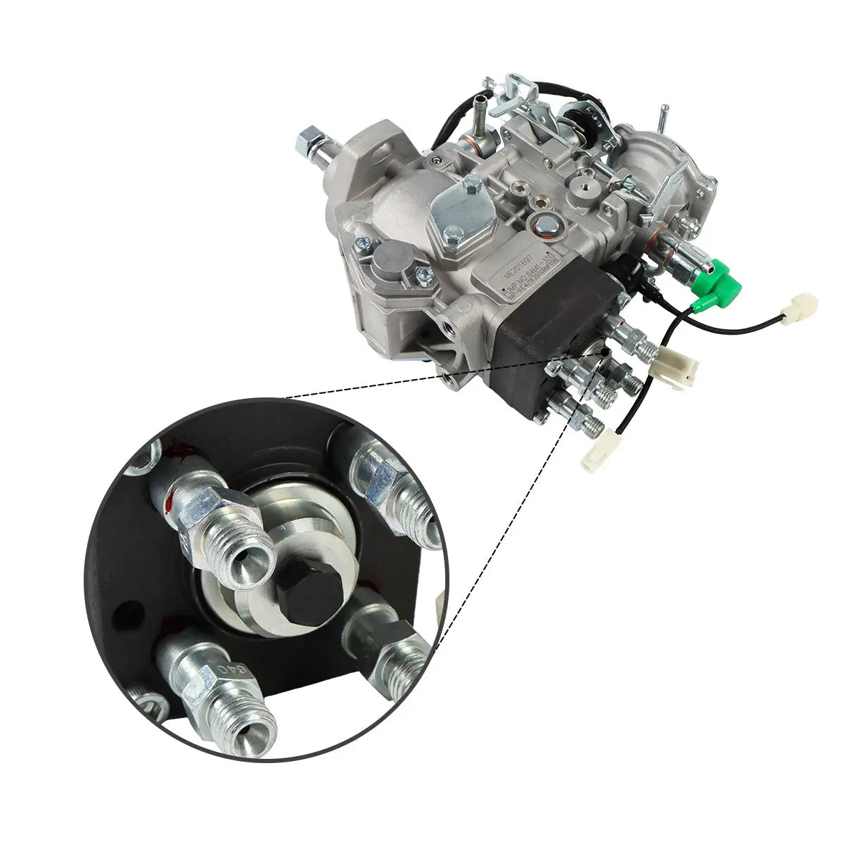 ME201697 diesel fuel injection pump for Mitsubishi Canter 4M40 4M40T Engine - image 2