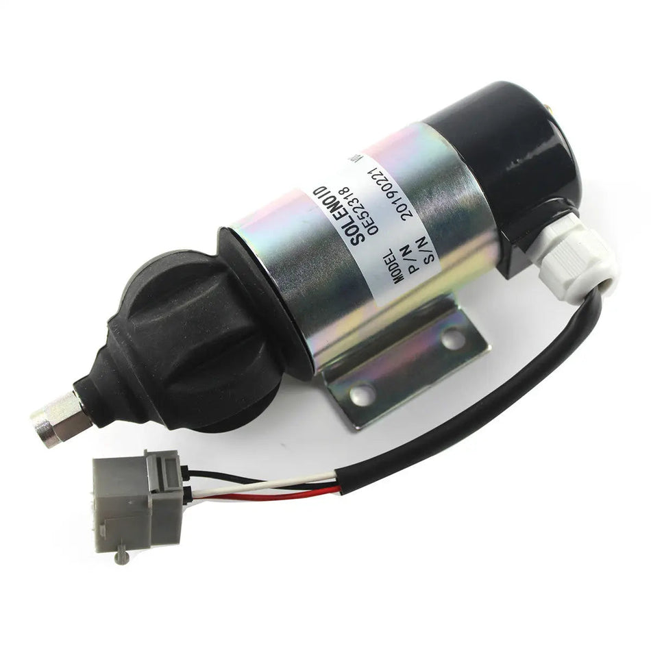 fuel shut-off solenoid OE52318 for Volvo Penta 872825 873754 Excavator