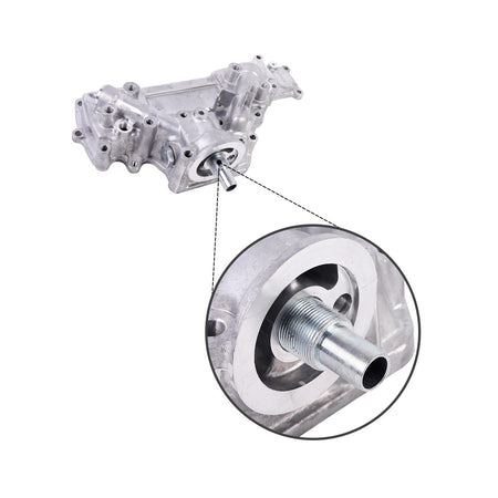Oil Cooler Cover for Mitsubishi 4D34 4D34T Engine - image 2