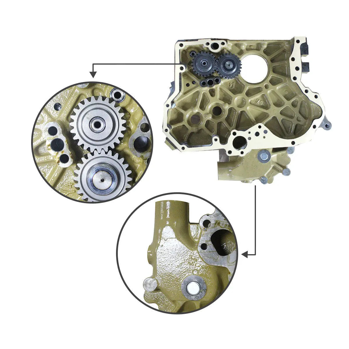 Oil Pump 178-6539 for Caterpillar Engine 3066 Excavator 318C 319C 320C - image 4