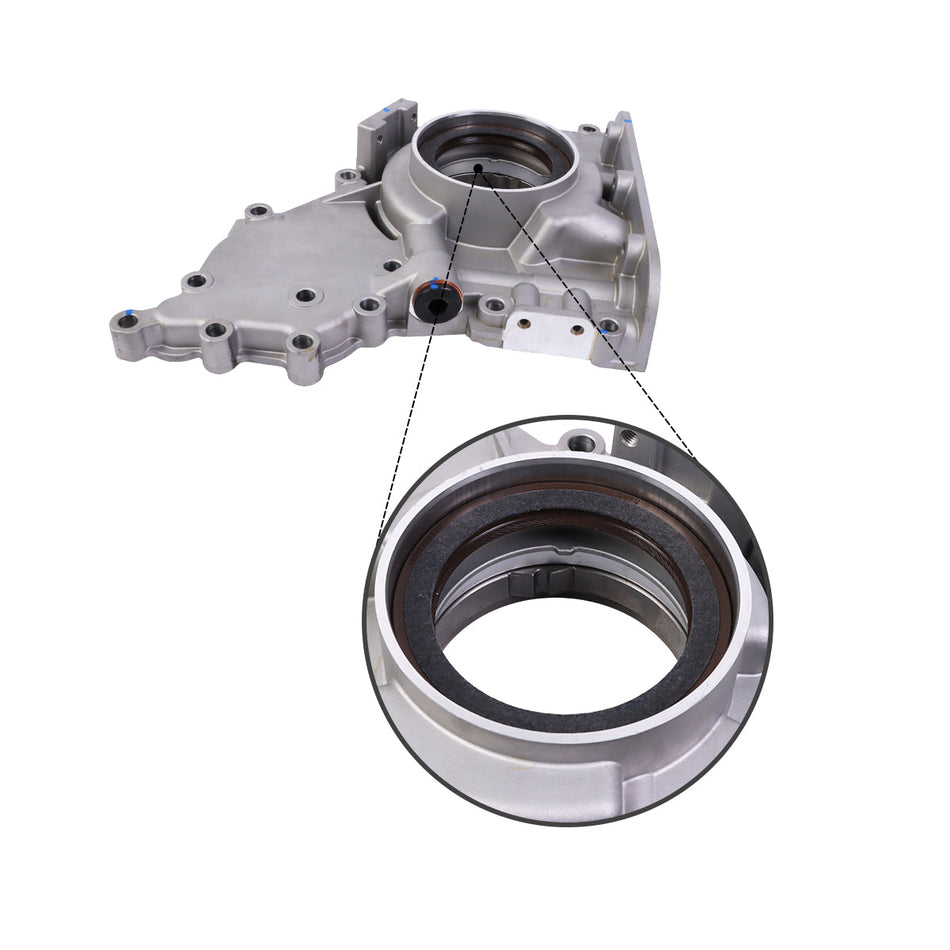 Oil Pump 21600207 21600195 20524412 for Volvo Excavator EC240B EC290B Engine D7D - image 2