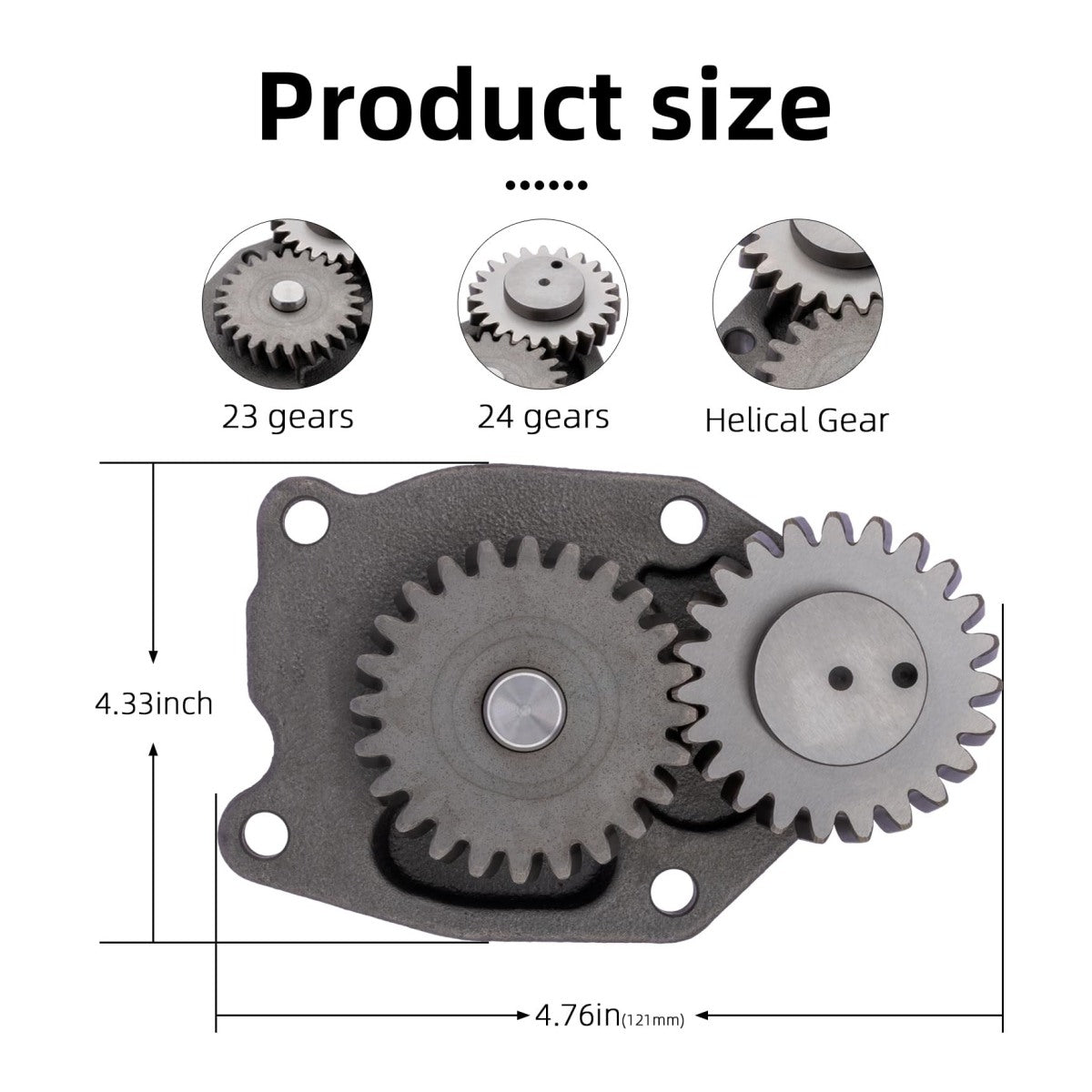 Oil Pump 4939587 for Cummins BS3 5.9L B Engine - image 3