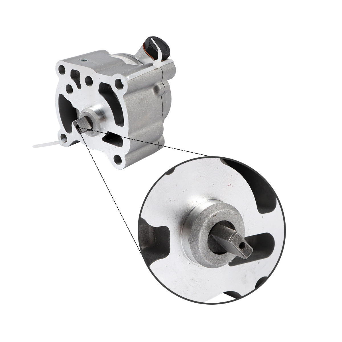Oil Pump MM43032601 for Mitsubishi Engine K4M K4N - image 3