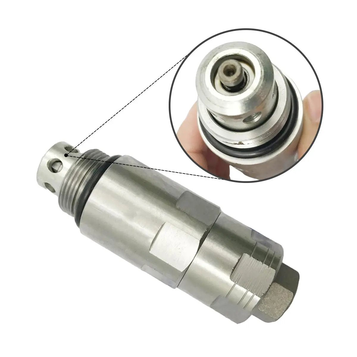 Valve094 overflow relief valve for Kobelco Excavator SK200-6 SK230-6 - image 2