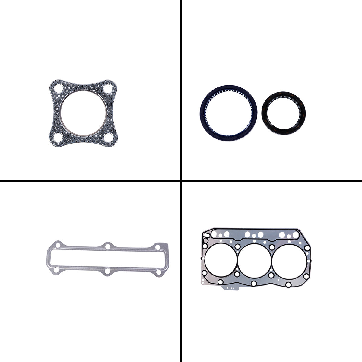 Overhaul Gasket Kit for Komatsu 3D82AE Engine PC27MR-3 PC27R-8 PC30FR Excavator - image 2