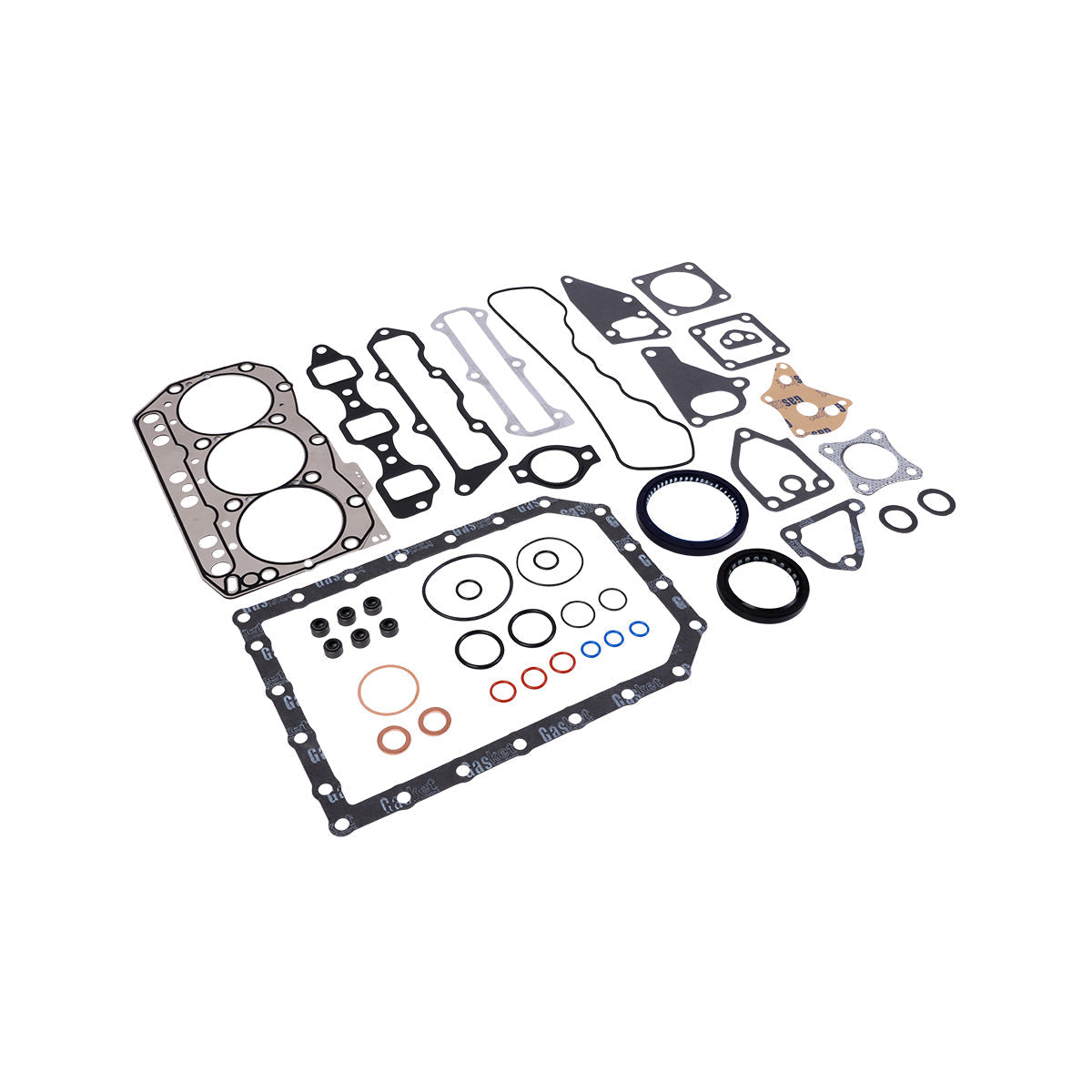 Overhaul Gasket Kit for Komatsu 3D82AE Engine PC27MR-3 PC27R-8 PC30FR Excavator - image 4