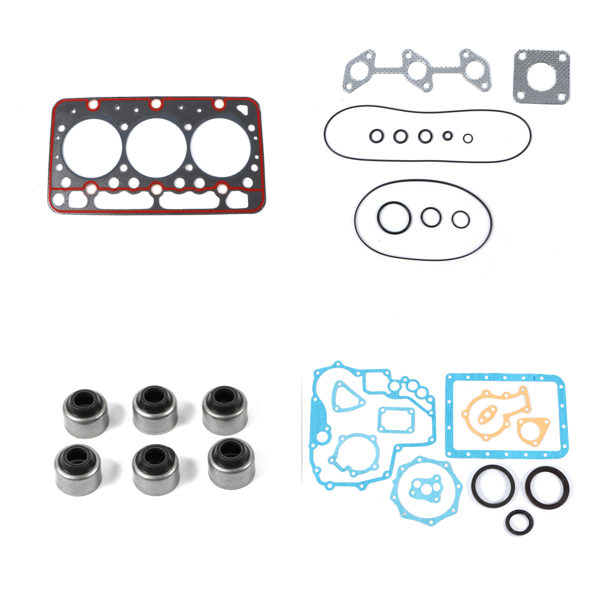 Overhaul Gasket Kit for Kubota D722 Engine - image 3