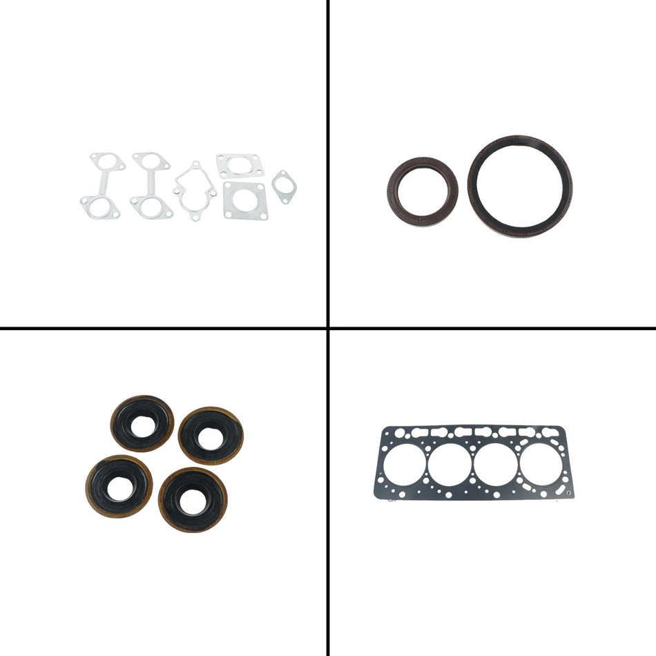 Overhaul Gasket Kit for Kubota V3600 V3600-T V3600-E3B Engine - image 2