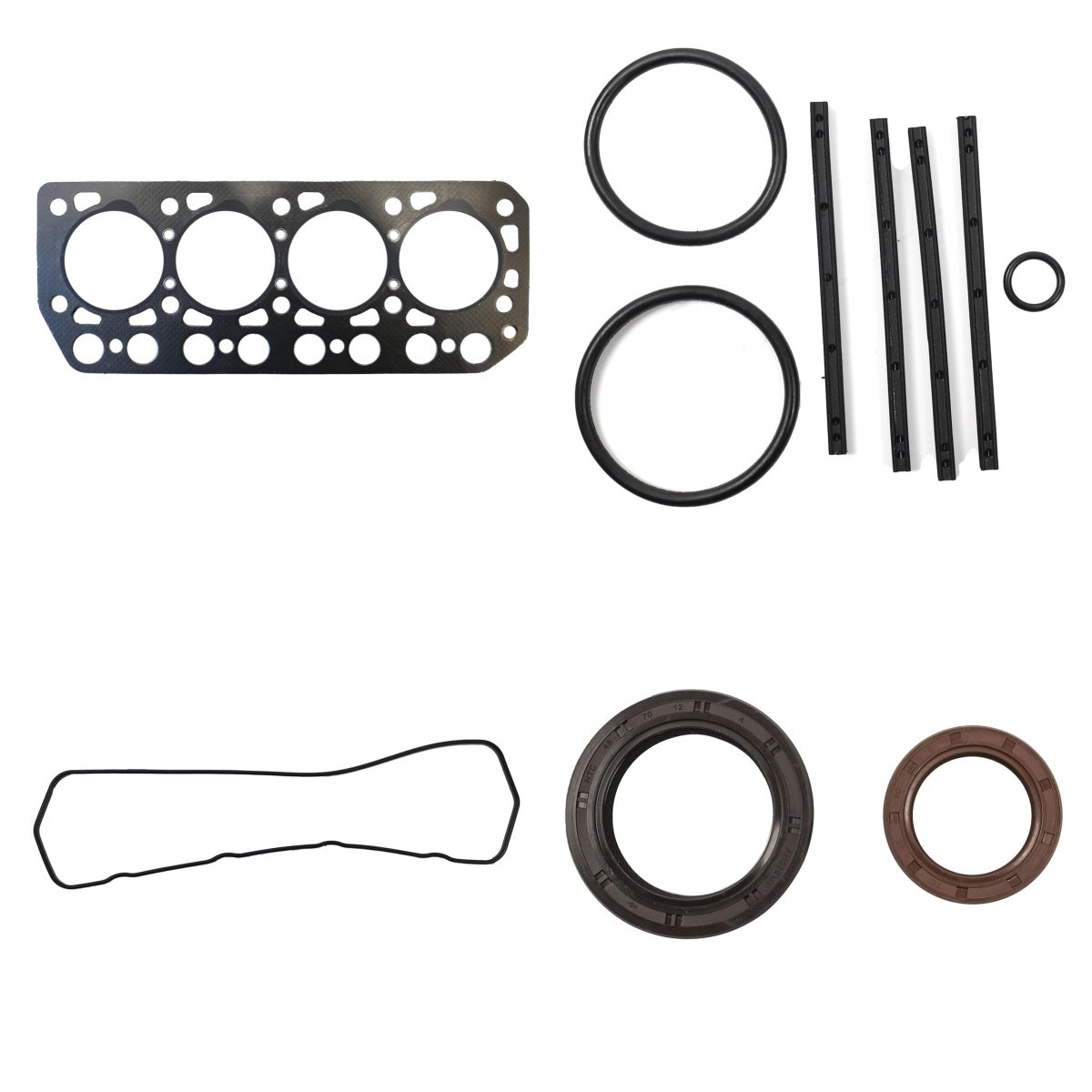 Overhaul Gasket Kit for Mitsubishi K4E-DI K4E Engine Hanix N260 N350 M212T Excavator - image 2