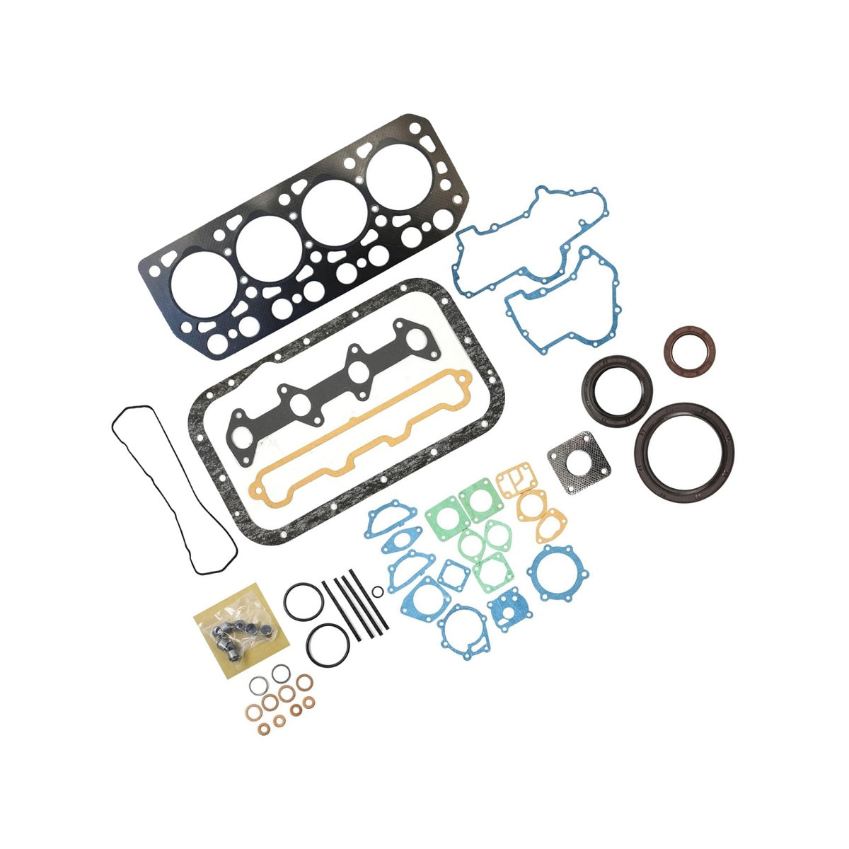 Overhaul Gasket Kit for Mitsubishi K4E-DI K4E Engine Hanix N260 N350 M212T Excavator - image 4