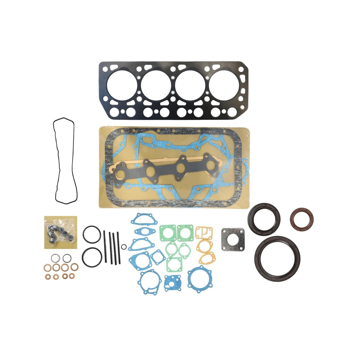 Overhaul Gasket Kit for Mitsubishi K4E-DI K4E Engine Hanix N260 N350 M212T Excavator - image 5
