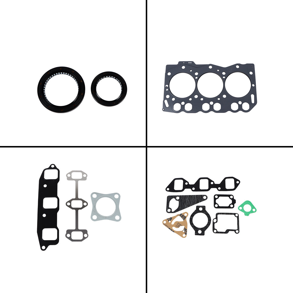 Overhaul Gasket Kit for Yanmar 3TNE68 3D68E Engine - image 2