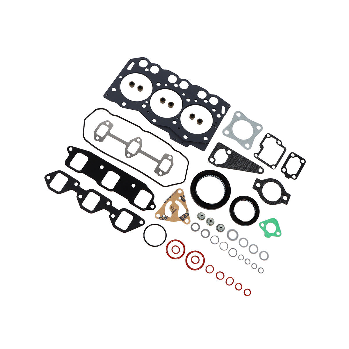 Overhaul Gasket Kit for Yanmar 3TNE68 3D68E Engine - image 4