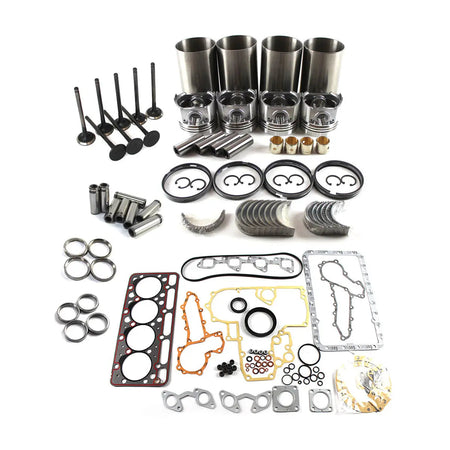 Overhaul Rebuild Kit for Kubota V2203-M Engine L4350DT L4400DT L4740 MX5100 R510 L5240