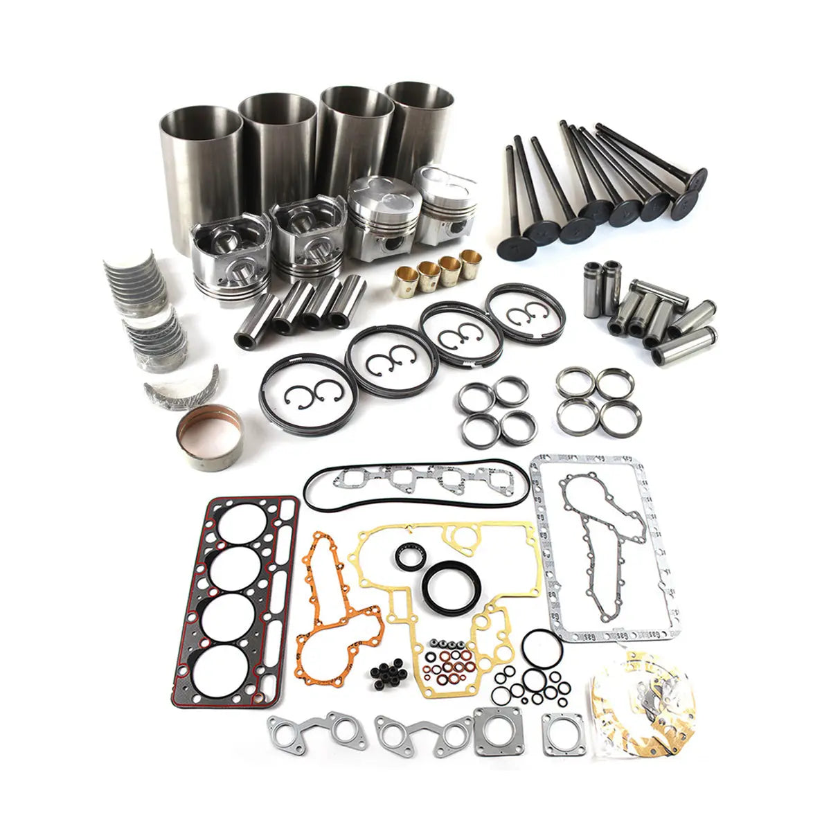 Overhaul Rebuild Kit for Kubota V2203-M Engine L4350DT L4400DT L4740 MX5100 R510 L524 - image 4