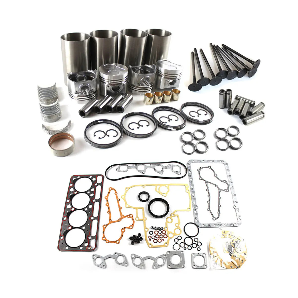 Overhaul Rebuild Kit for Kubota V2203-M Engine L4350DT L4400DT L4740 MX5100 R510 L524 - image 5