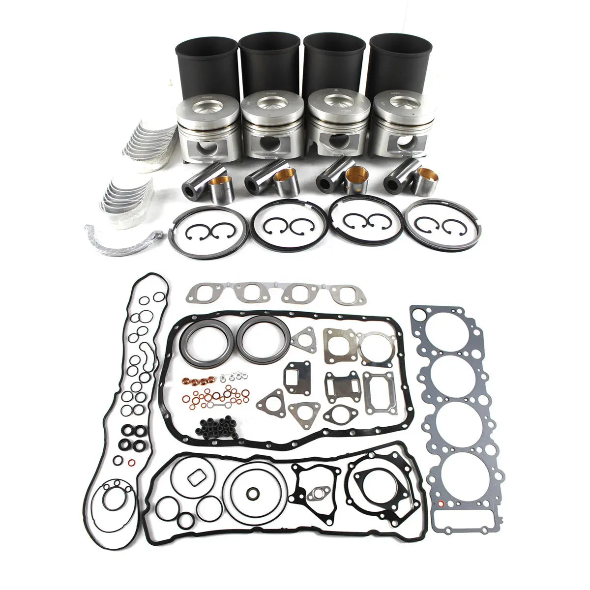 Overhaul Rebuild Kit for Isuzu 4HL1 Engine NPR NQR NRR GMC Excavator Loader